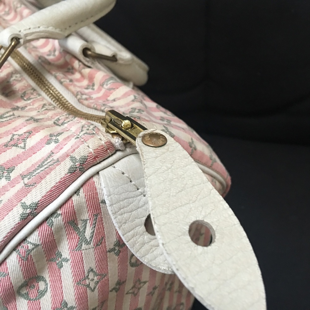 Authentic Louis Vuitton Speedy Mini Lin Croisette - Picture 3 of 8